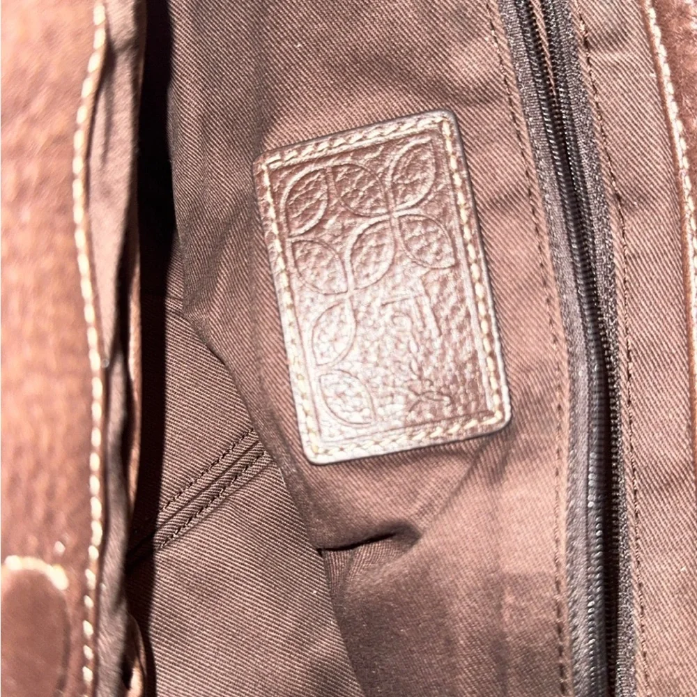 Fossil Dark Brown Leather Shoulder Bag 💼 - Picture 6 of 6